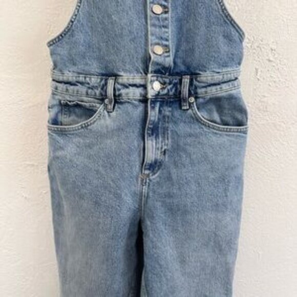 Free People We the Free Shelby Denim Overalls - Picture 4 of 11